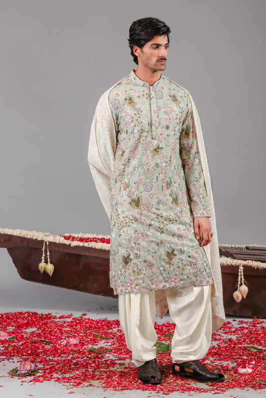 PHOOL PANKH KURTA SET
