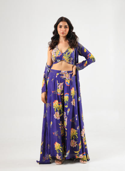 ROYAL BLUE CO-ORD SET