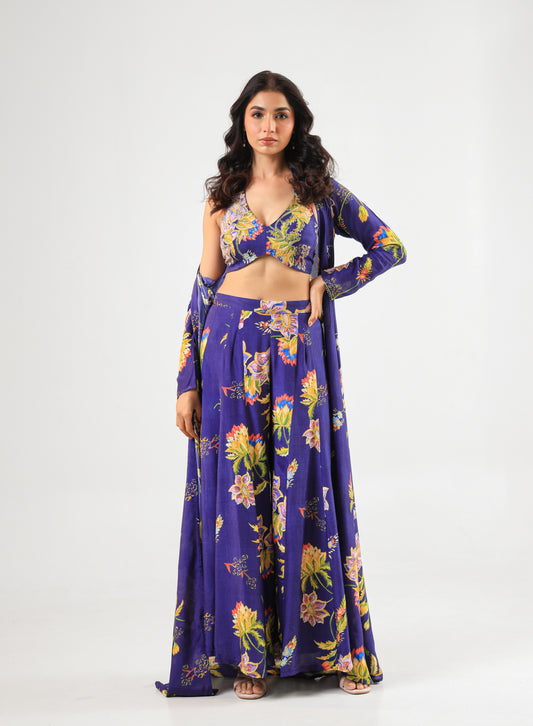 ROYAL BLUE CO-ORD SET