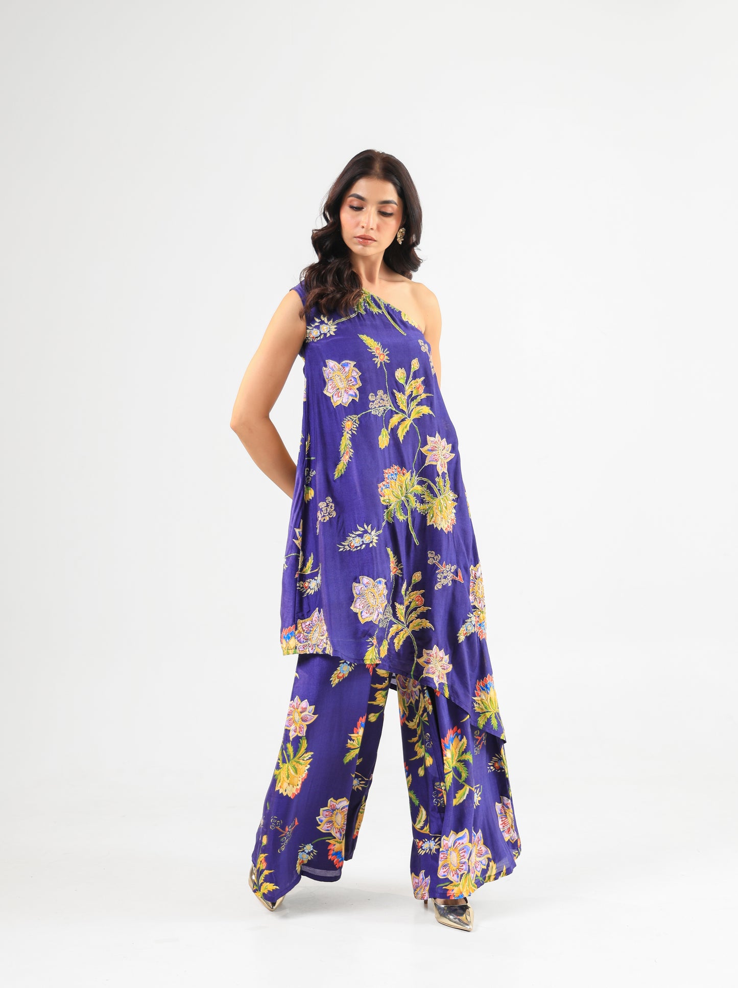 ROYAL BLUE KURTA SET
