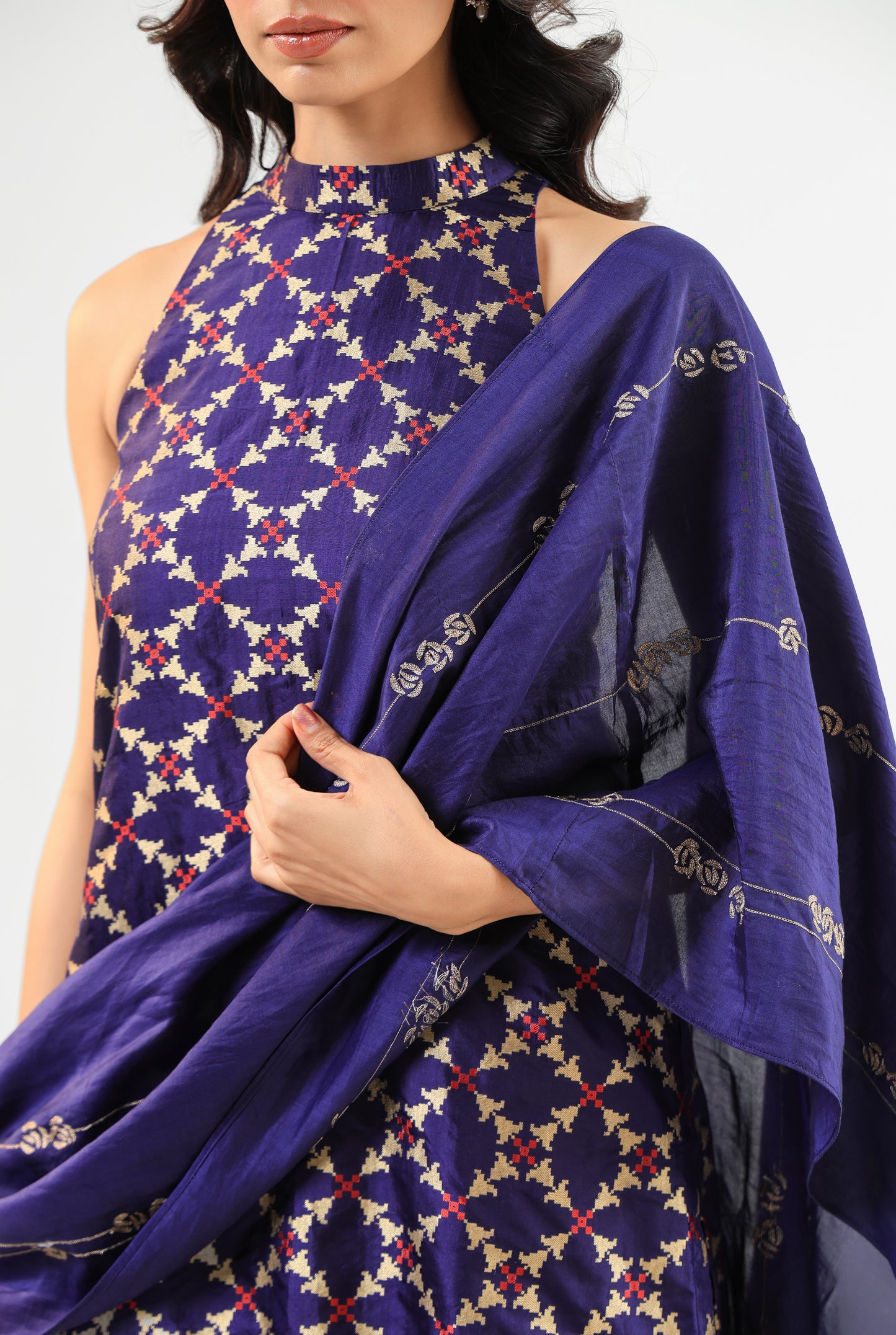 DEEP BLUE KURTA SET