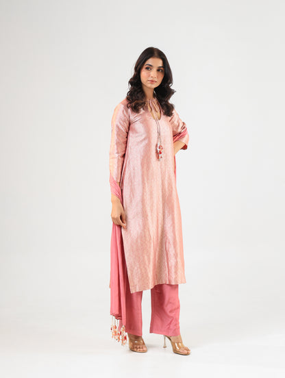 PINK KURTA SET