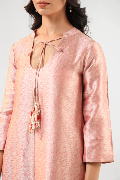 PINK KURTA SET