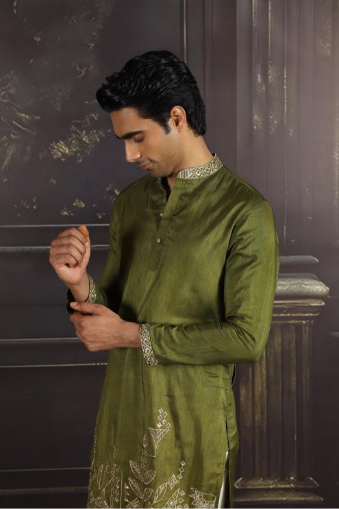 SAGE WHISPER KURTA