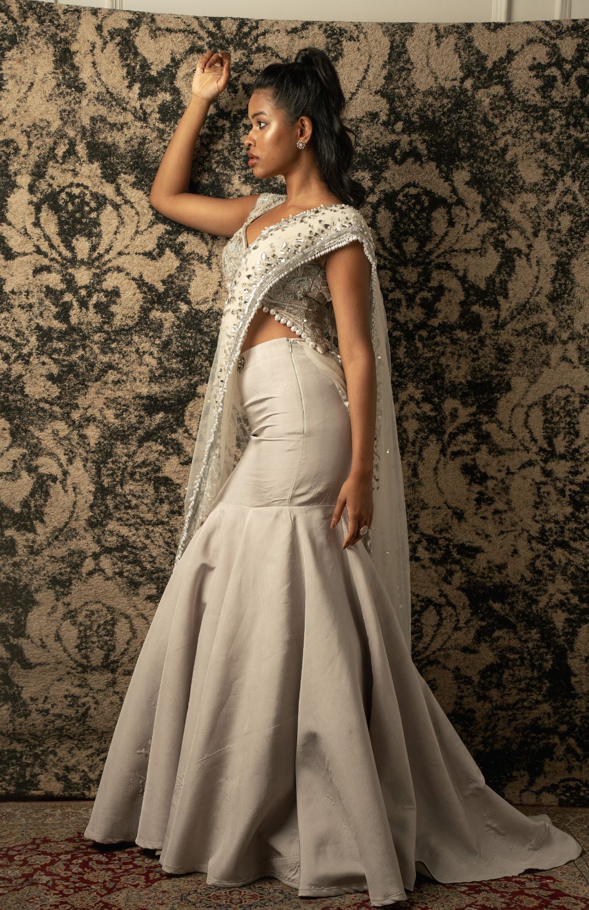 CHALK  SKIRT SET