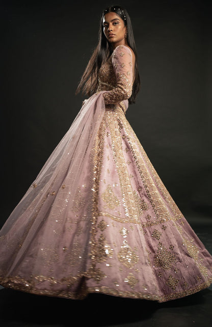 LILAC LEHENGA