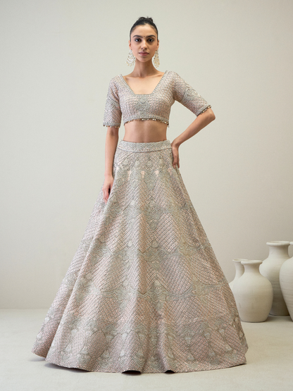 JAMNA LEHENGA SET