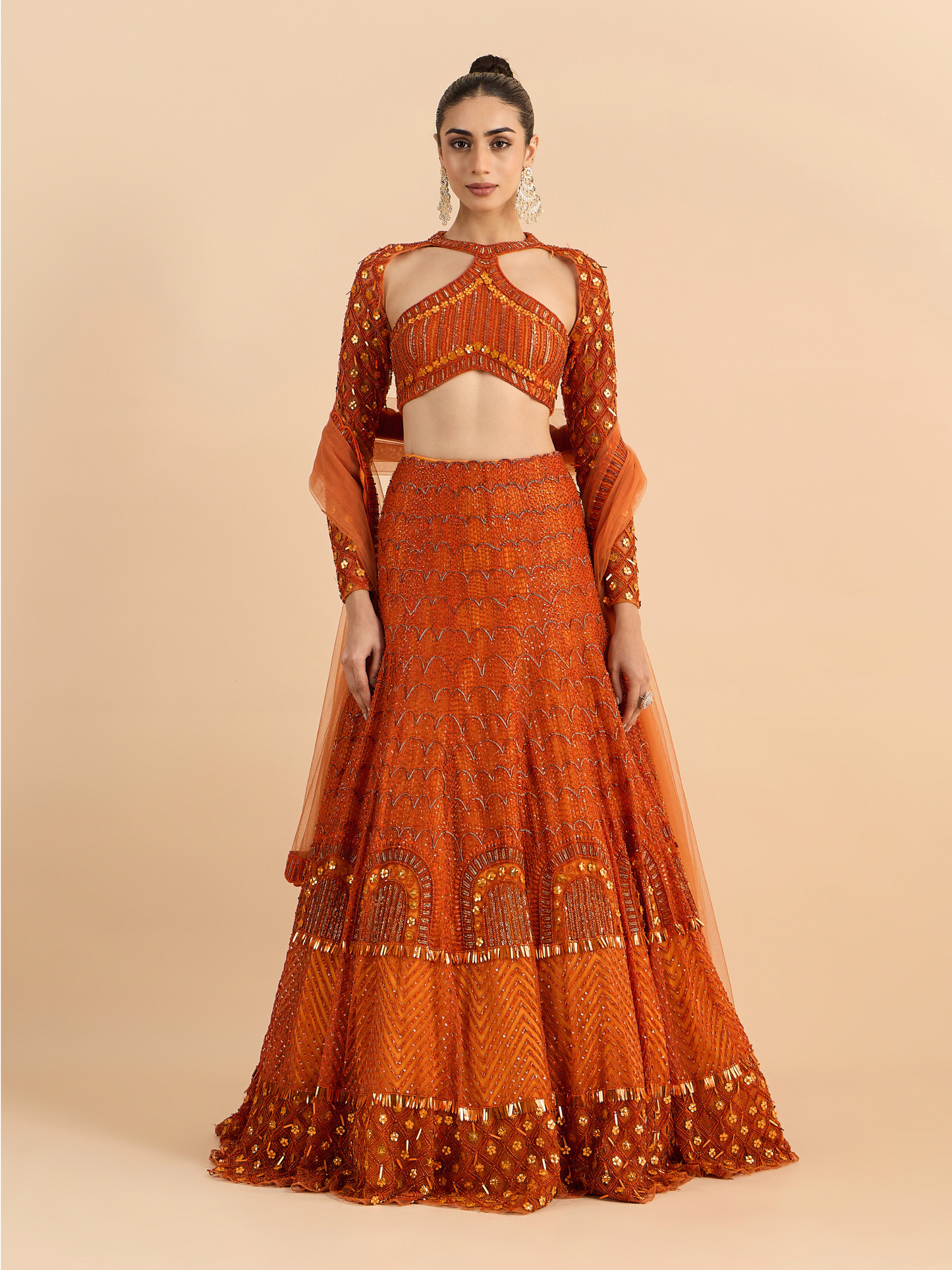 SANDSTONE LEHENGA SET