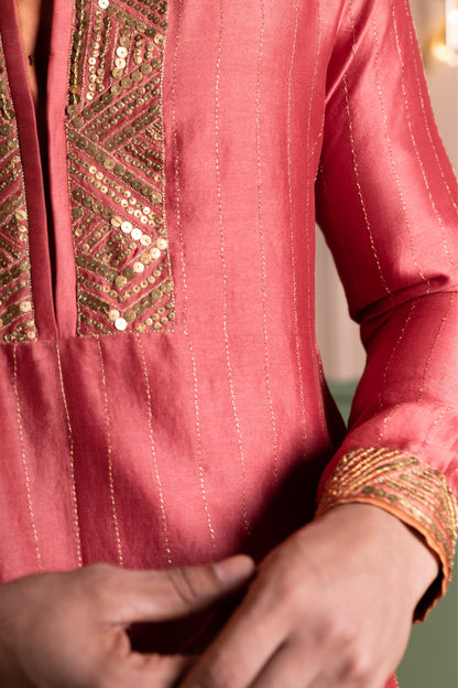 GOLD DUST KURTA SET
