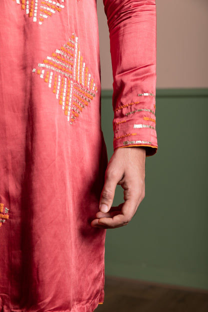 BLOCKS KURTA SET