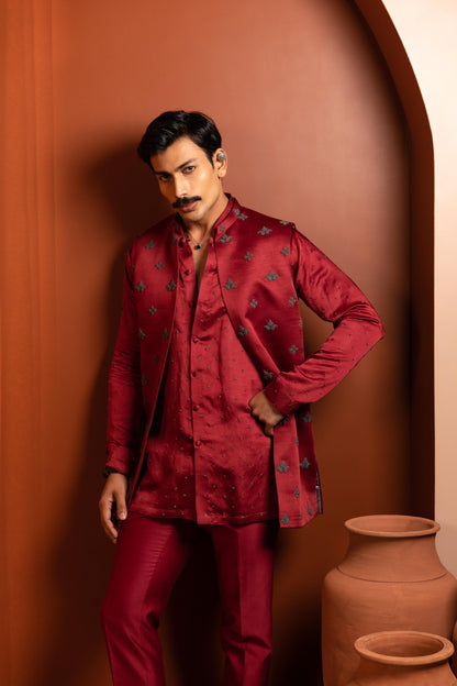 KNOTTY AFFAIR KURTA BANDI SET