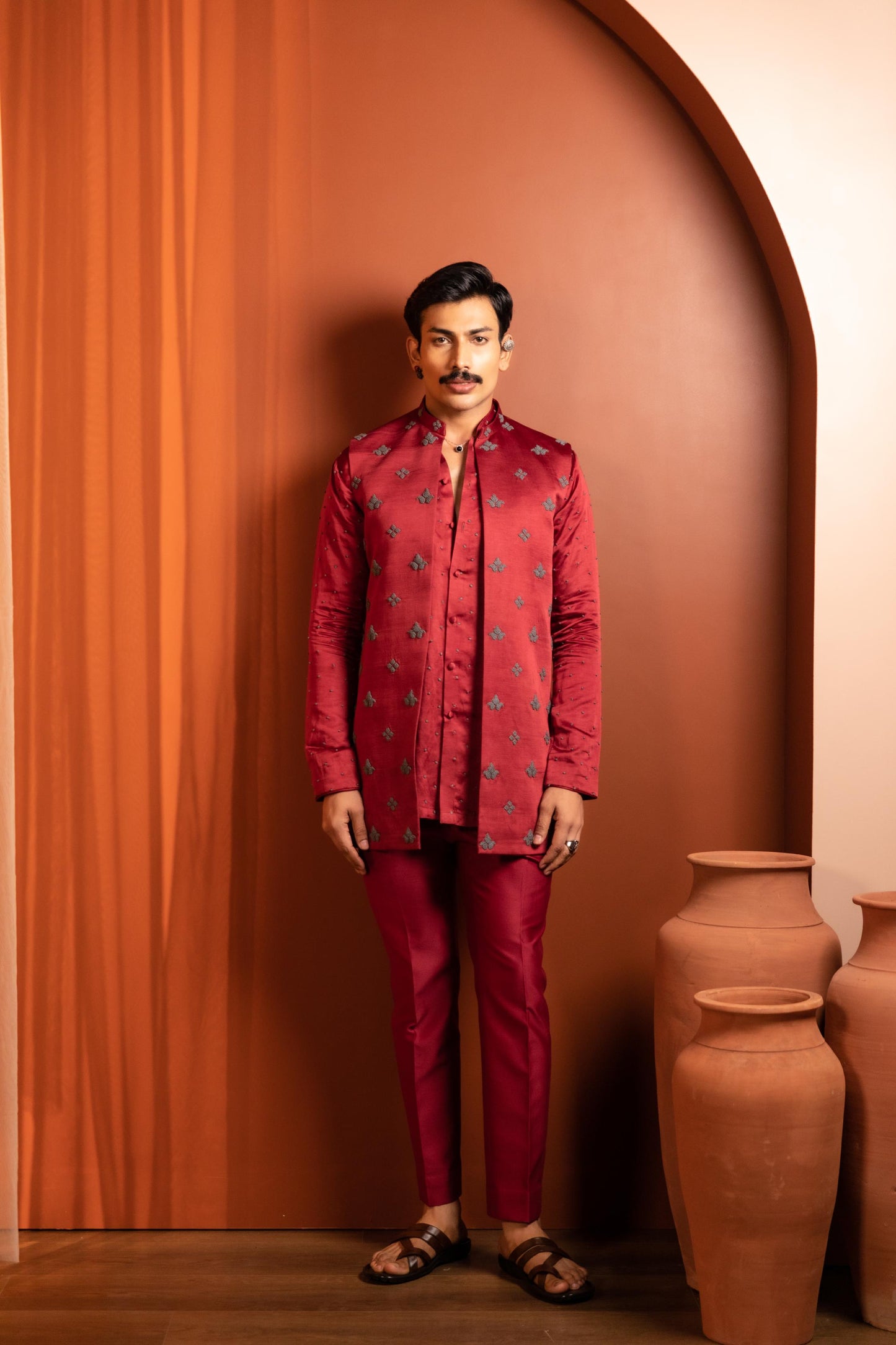 KNOTTY AFFAIR KURTA BANDI SET