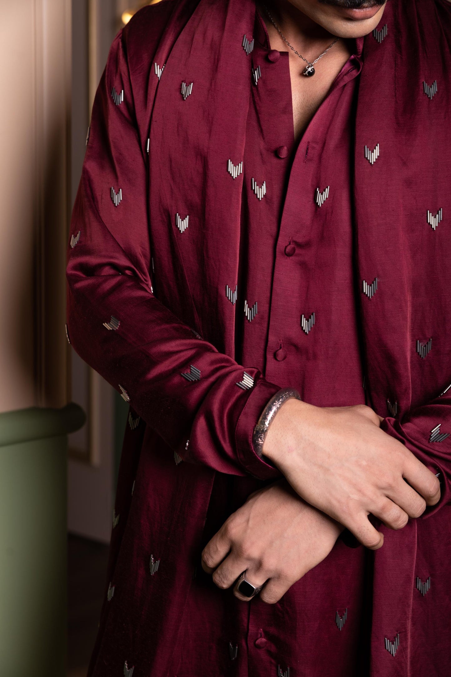 FLY KURTA WITH STOLE SET