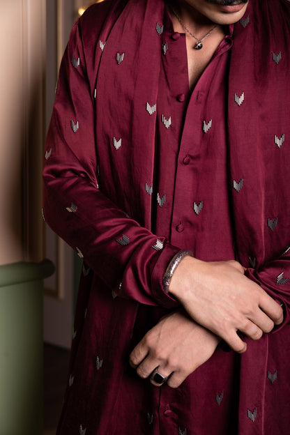 FLY KURTA WITH STOLE SET