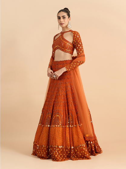 SANDSTONE LEHENGA SET