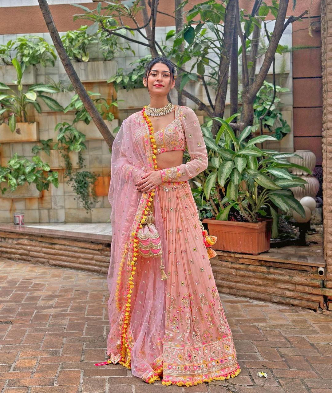 PINK LEHENGA SET