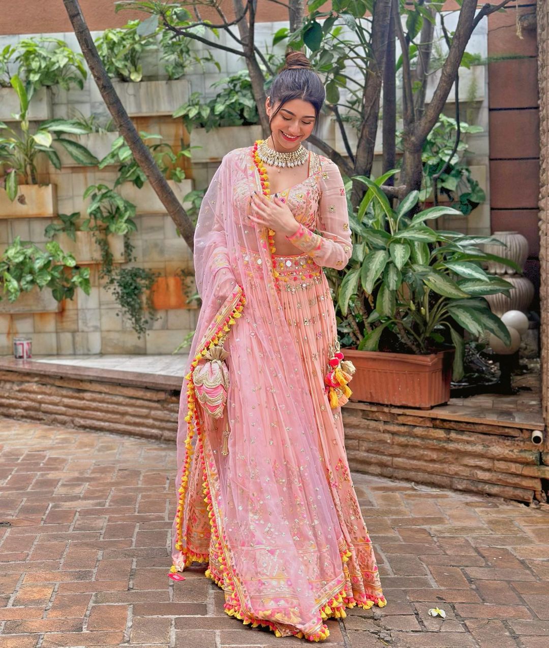 PINK LEHENGA SET