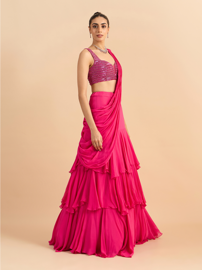 ZIYA SAREE SET