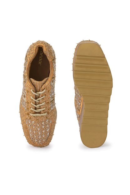 GOLDILOCKS WEDGE SNEAKERS