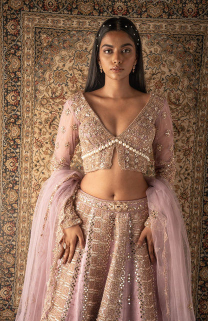 LILAC LEHENGA