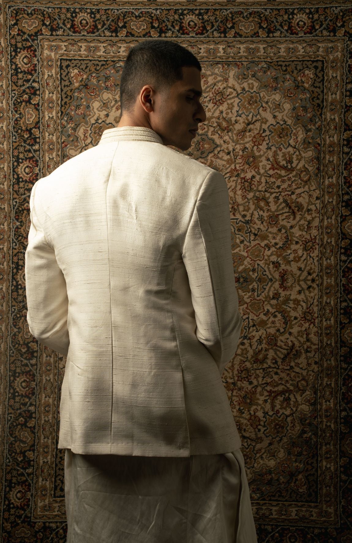 IVORY BANDHAGALA SET