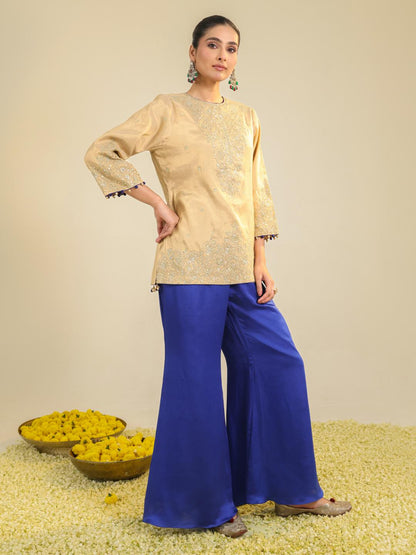 GOLDEN SHIMMER EDA COORD SET