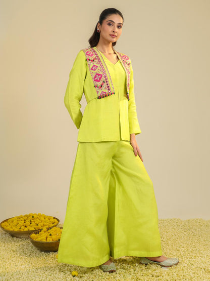 YELLOW HASI COORD SET