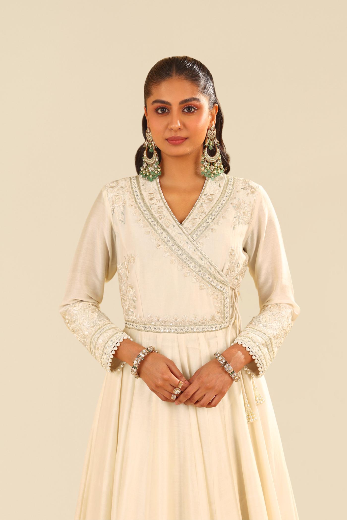 AMEENA - LONG ANARKALI WITH SKIRT AND DUPATTA