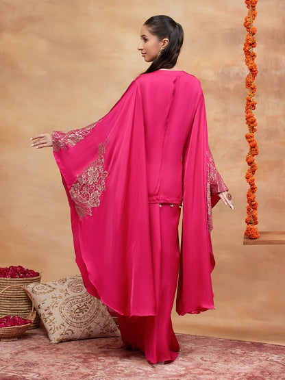 KASHI GULNAAR HAND EMBROIDERED BANARASI SKIRT SET