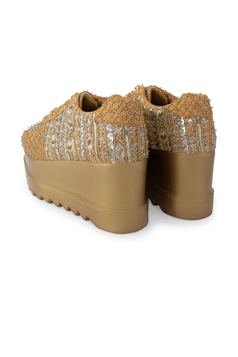 GOLDILOCKS WEDGE SNEAKERS