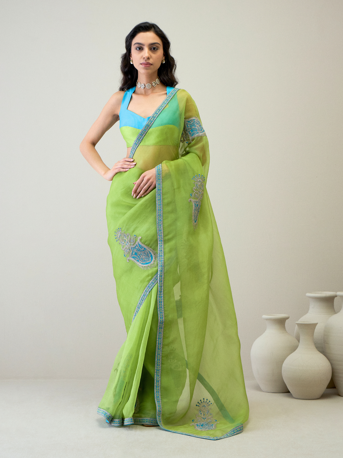 PARVEZ SAREE SET