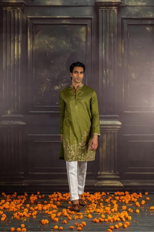 SAGE WHISPER KURTA