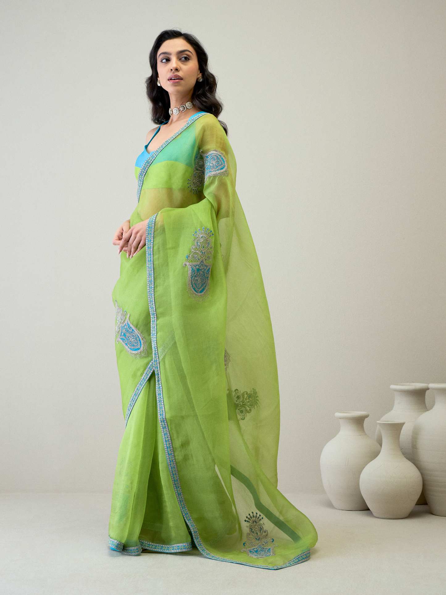 PARVEZ SAREE SET