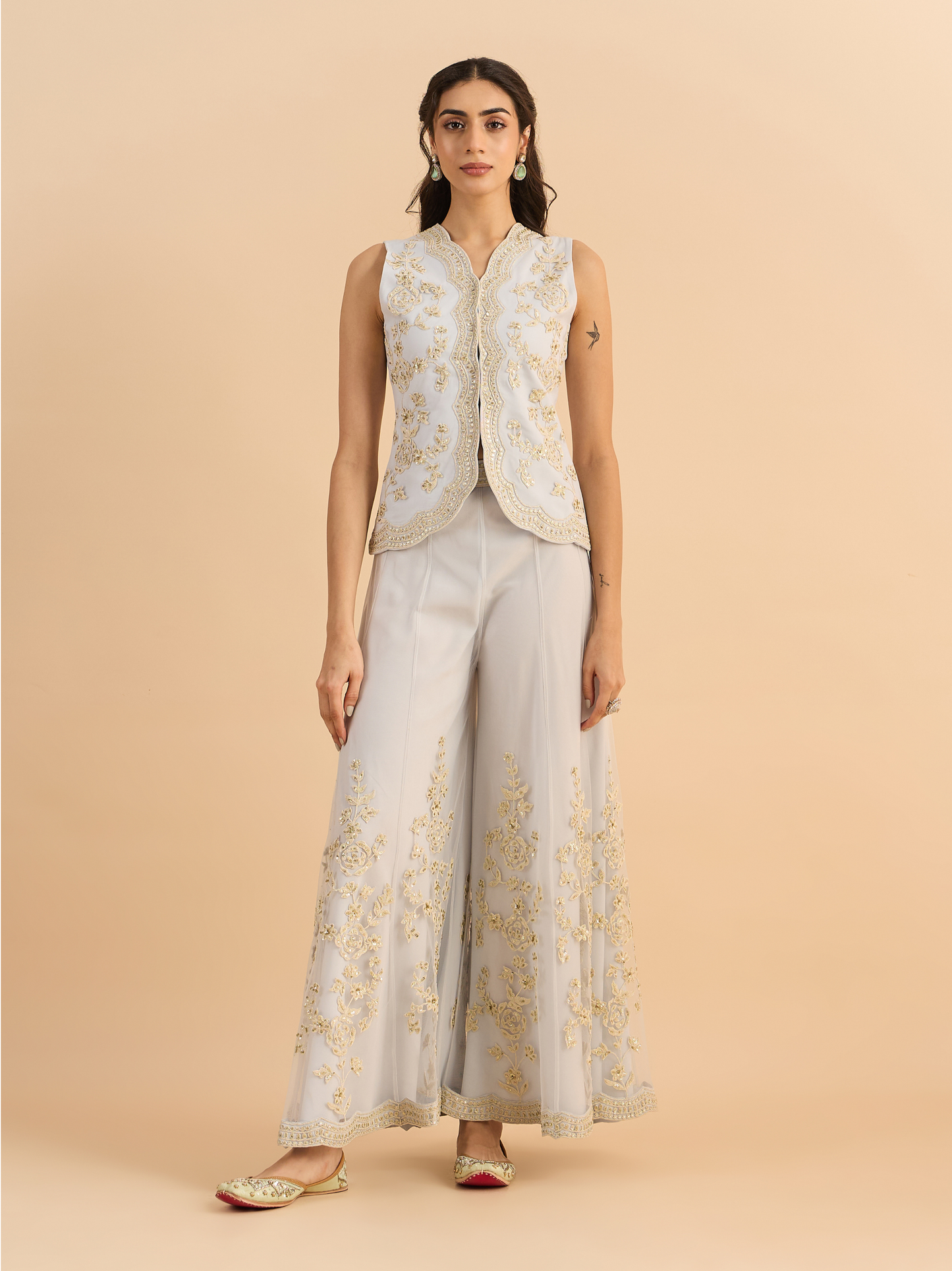 POWDER BLUE EVA CO-ORD SET