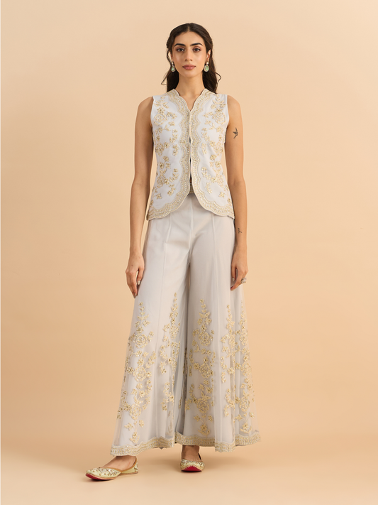 POWDER BLUE EVA CO-ORD SET