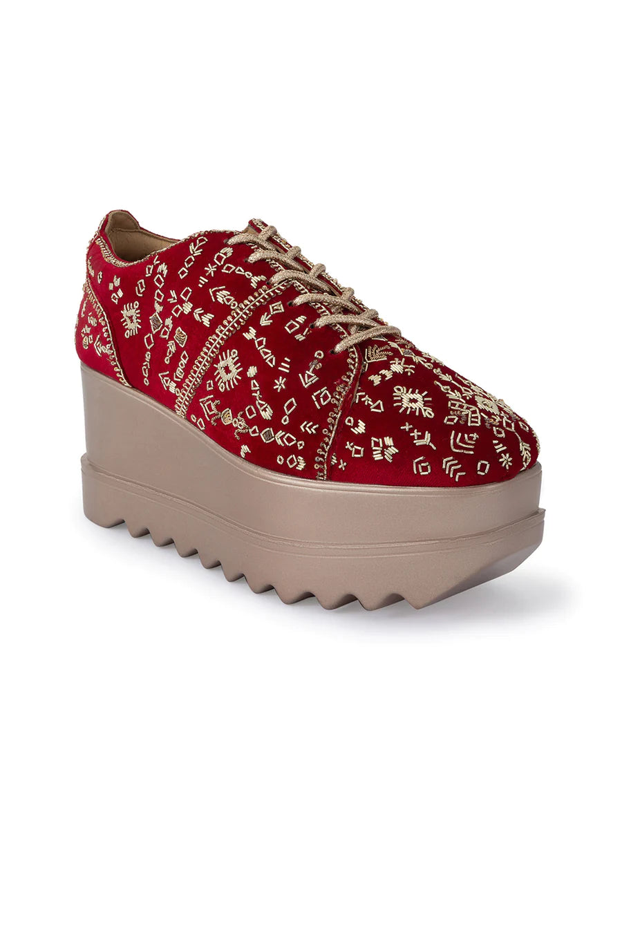 GIRL TRIBE WEDGE SNEAKERS