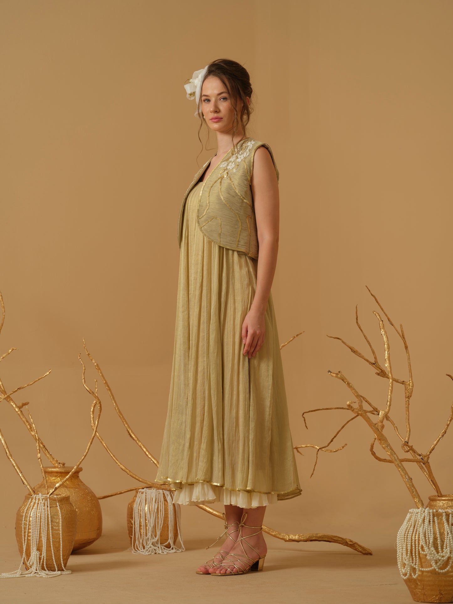 GOLD DRESS
