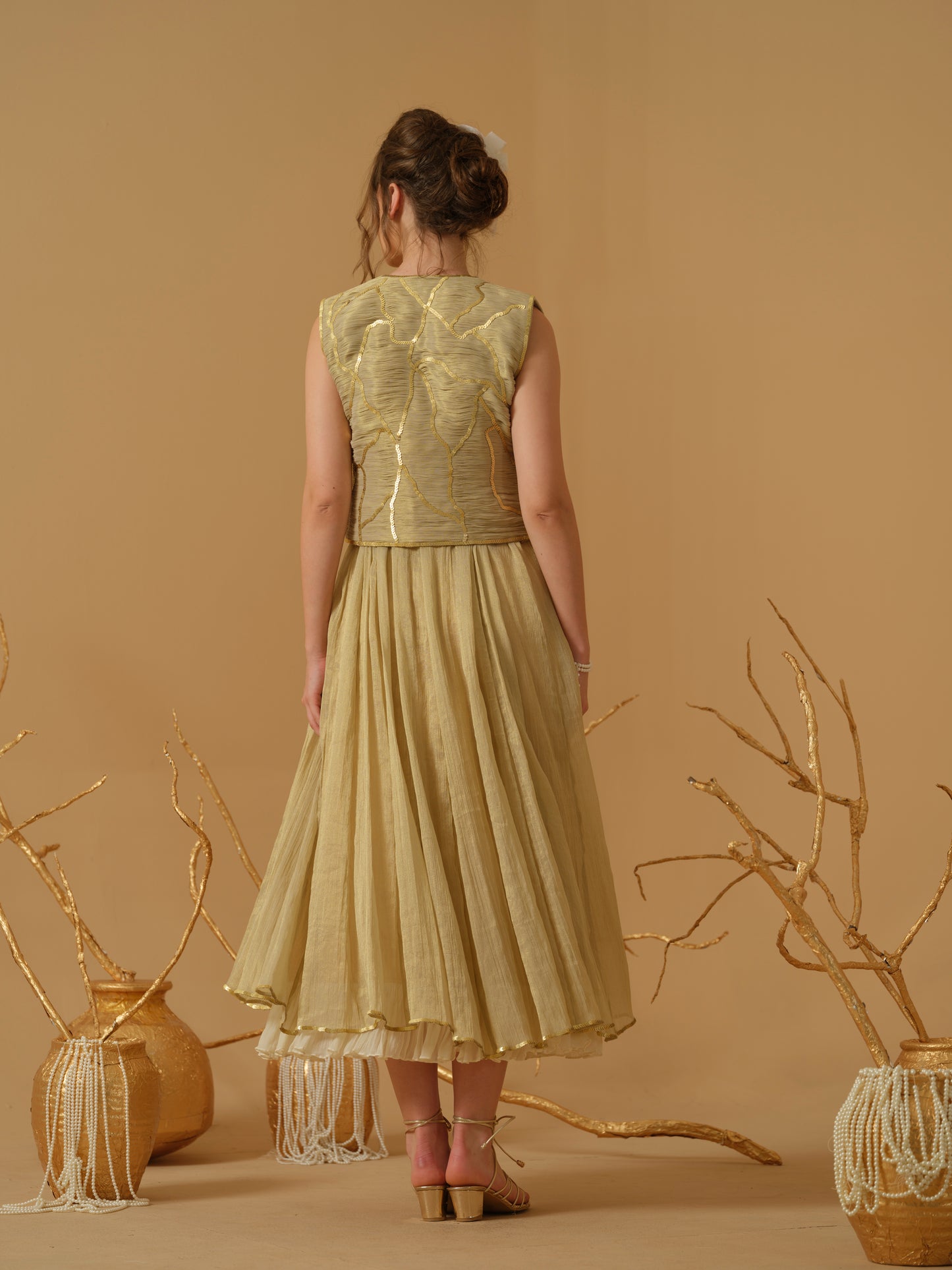GOLD DRESS