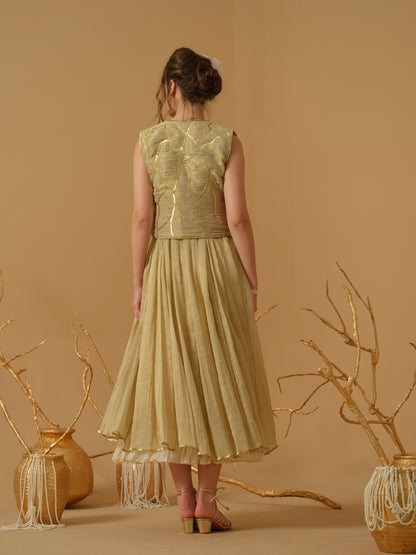 GOLD DRESS