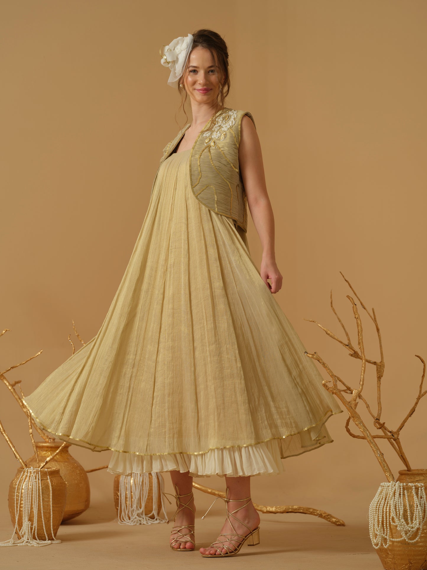 GOLD DRESS