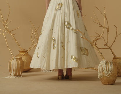 GOLD & IVORY LEHENGA