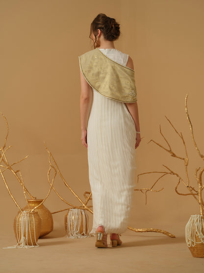GOLD & IVORY DRESS