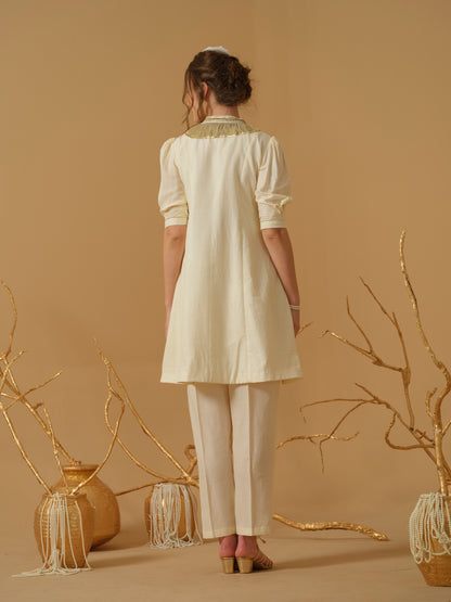 IVORY KURTA