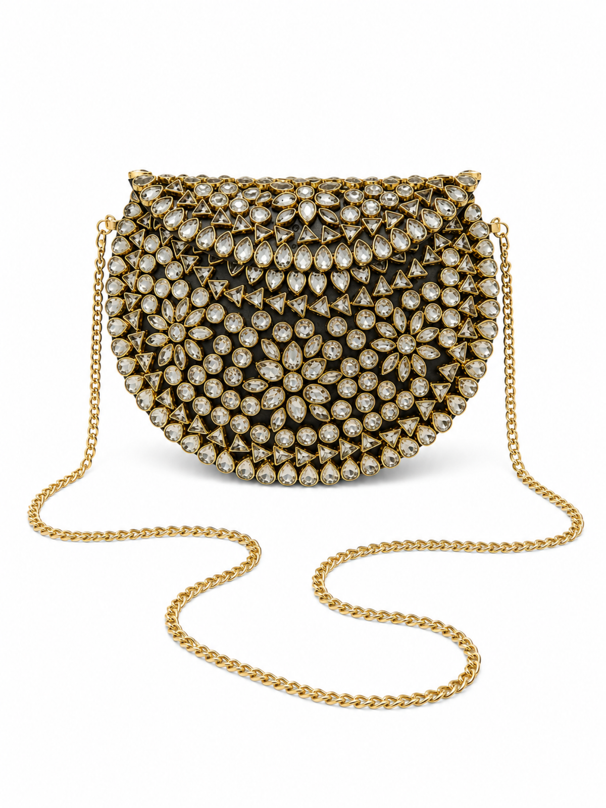 DIAMOND LUXE KUNDAN CLUTCH