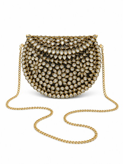 DIAMOND LUXE KUNDAN CLUTCH