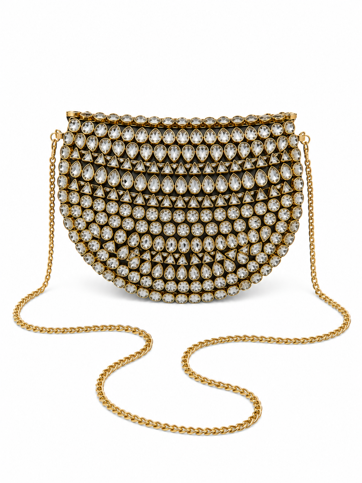 DIAMOND LUXE KUNDAN CLUTCH