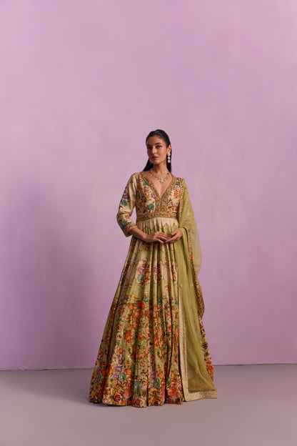 ADHIRA ANARKALI SET