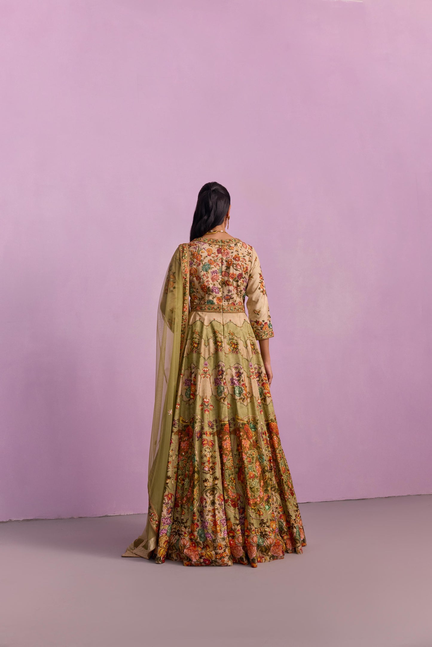 ADHIRA ANARKALI SET