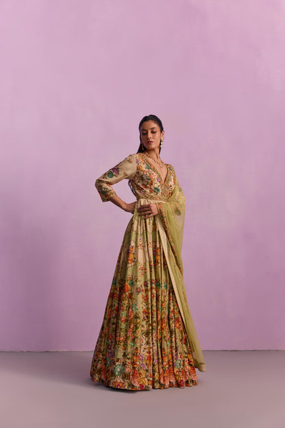 ADHIRA ANARKALI SET