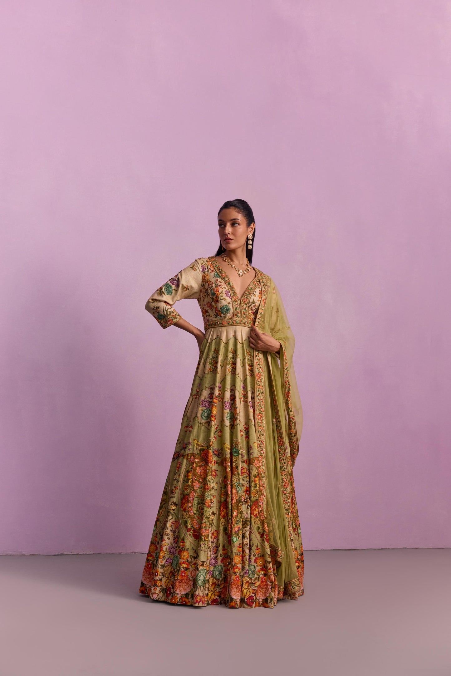 ADHIRA ANARKALI SET